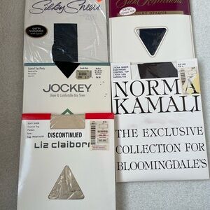 Lot of 5 Vintage Pantyhose